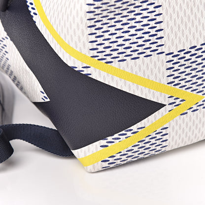 Louis Vuitton Damier Azur Latitude America's Cup Apollo Backpack Yellow 9 of 11