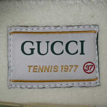 Gucci Canvas Web Womens 1977 Tennis Sneakers 37 Wild Rose Mystic White 6 of 9