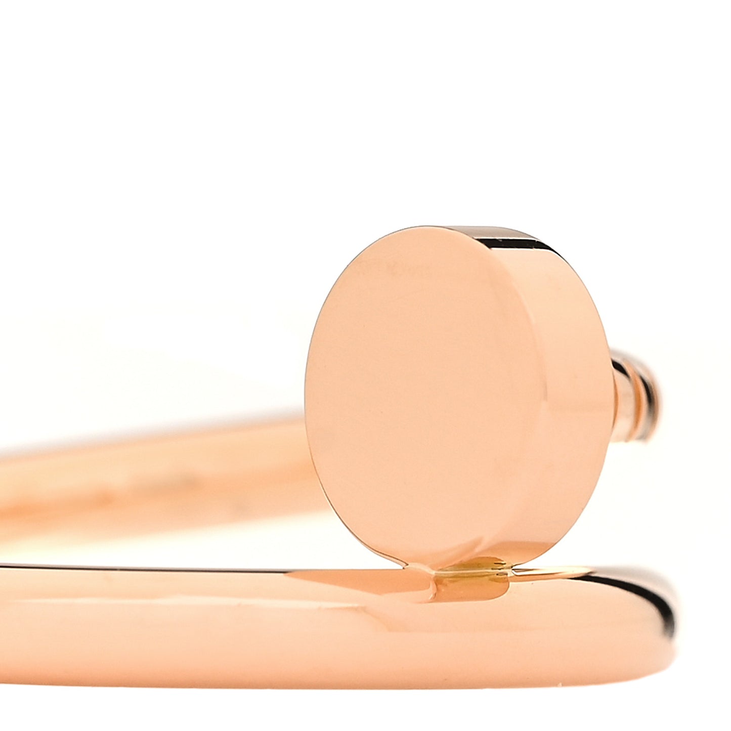 18K Pink Gold Juste Un Clou Ring 52 6