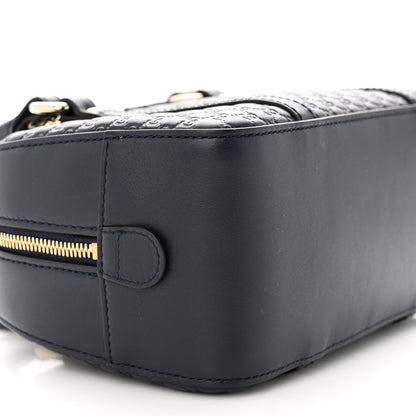 Gucci Soft Microguccissima Small Crossbody Bag Blue 9 of 11