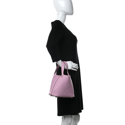Hermes Taurillon Clemence Picotin Lock 18 PM Mauve Sylvestre 2 of 9