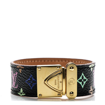 Louis Vuitton Monogram Multicolor Koala Bracelet M Black 1 of 6