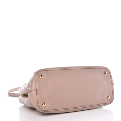 Prada Saffiano Small Galleria Double Zip Tote Cammeo 5 of 14