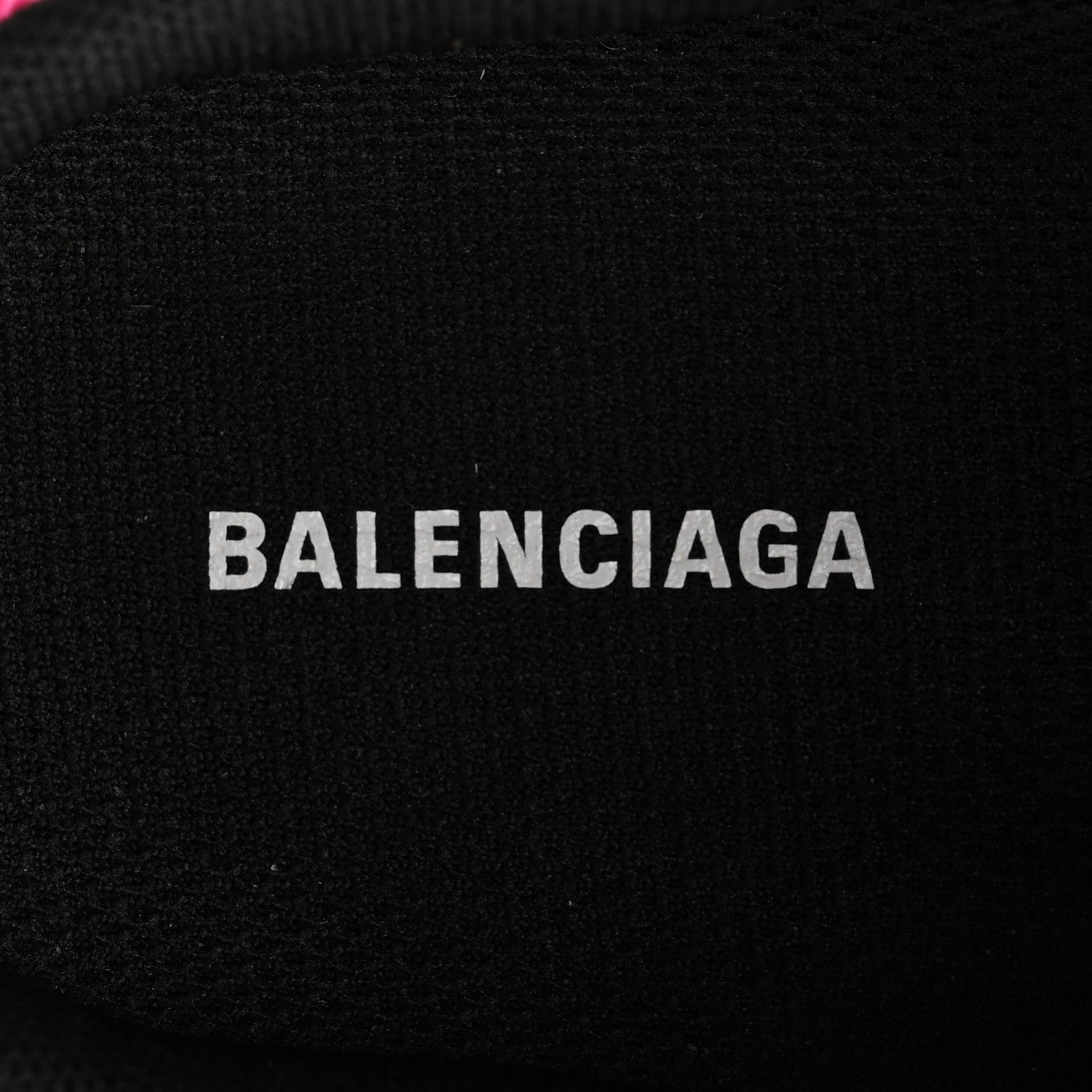 Balenciaga Fabric Mesh Womens Triple S Mule Sneakers 36 White Pink Black 7 of 11