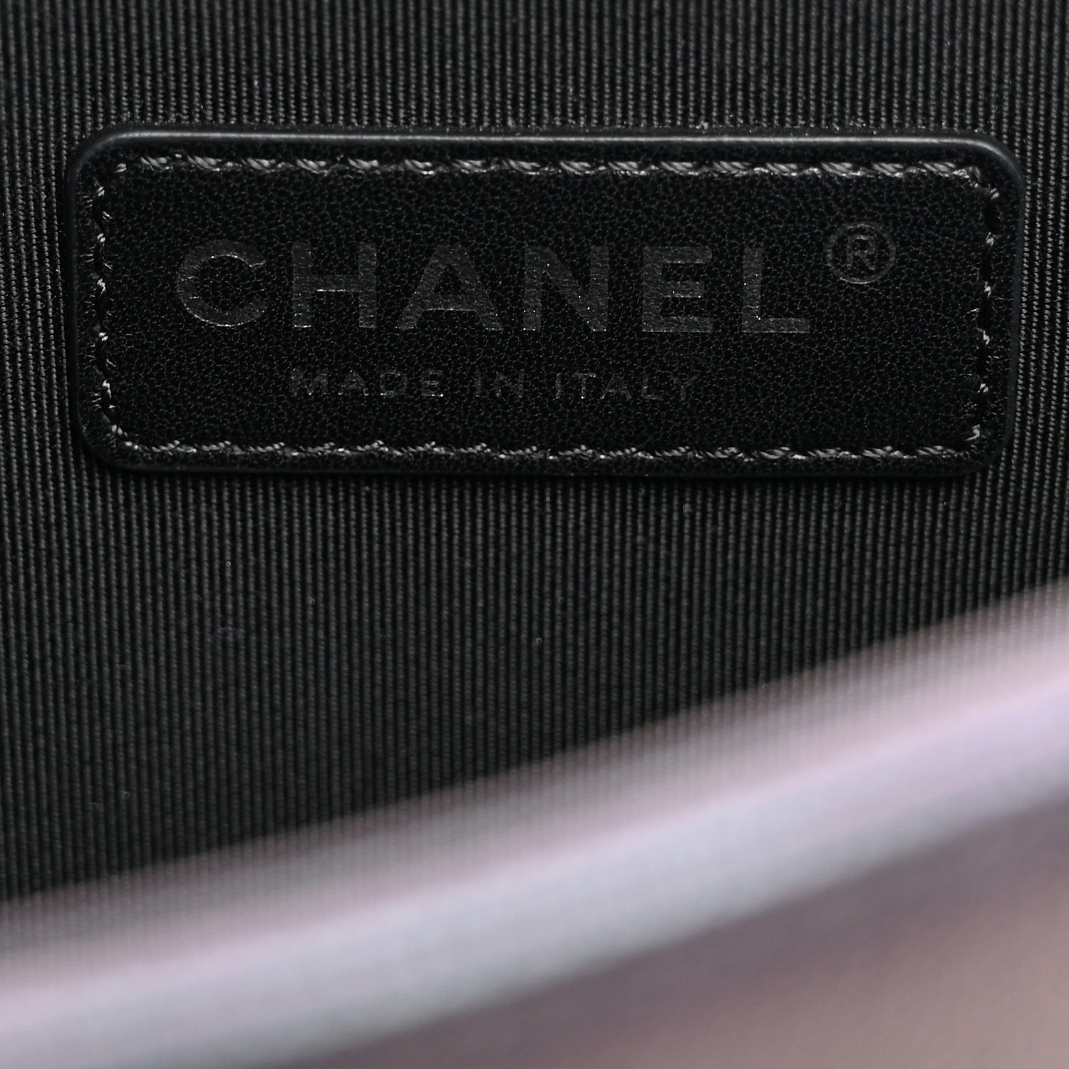 Chanel Iridescent Goatskin Quilted New Medium Boy Flap Purple 6 of 10