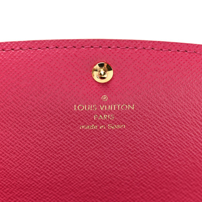 Louis Vuitton Monogram Bloom Flower Emilie Wallet Fuchsia 6 of 8