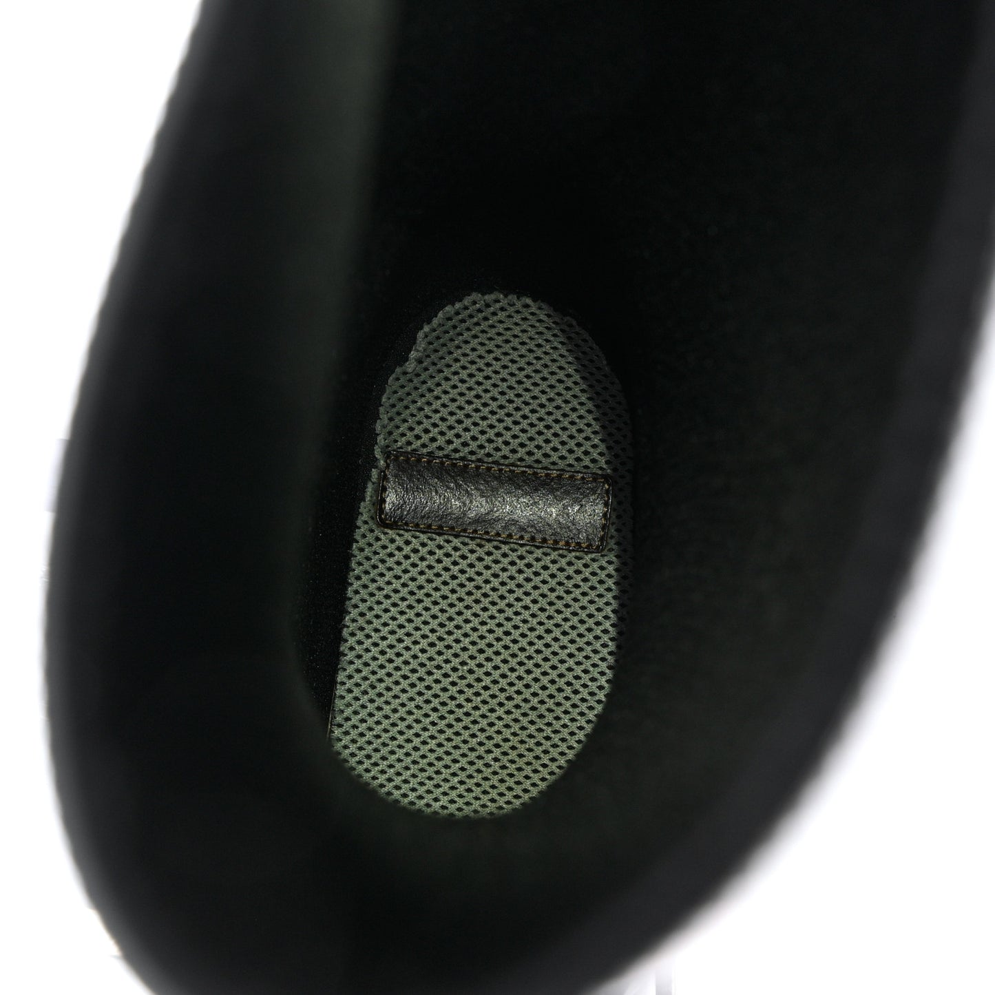 PVC Chain Strap Rain Boots 40 Black