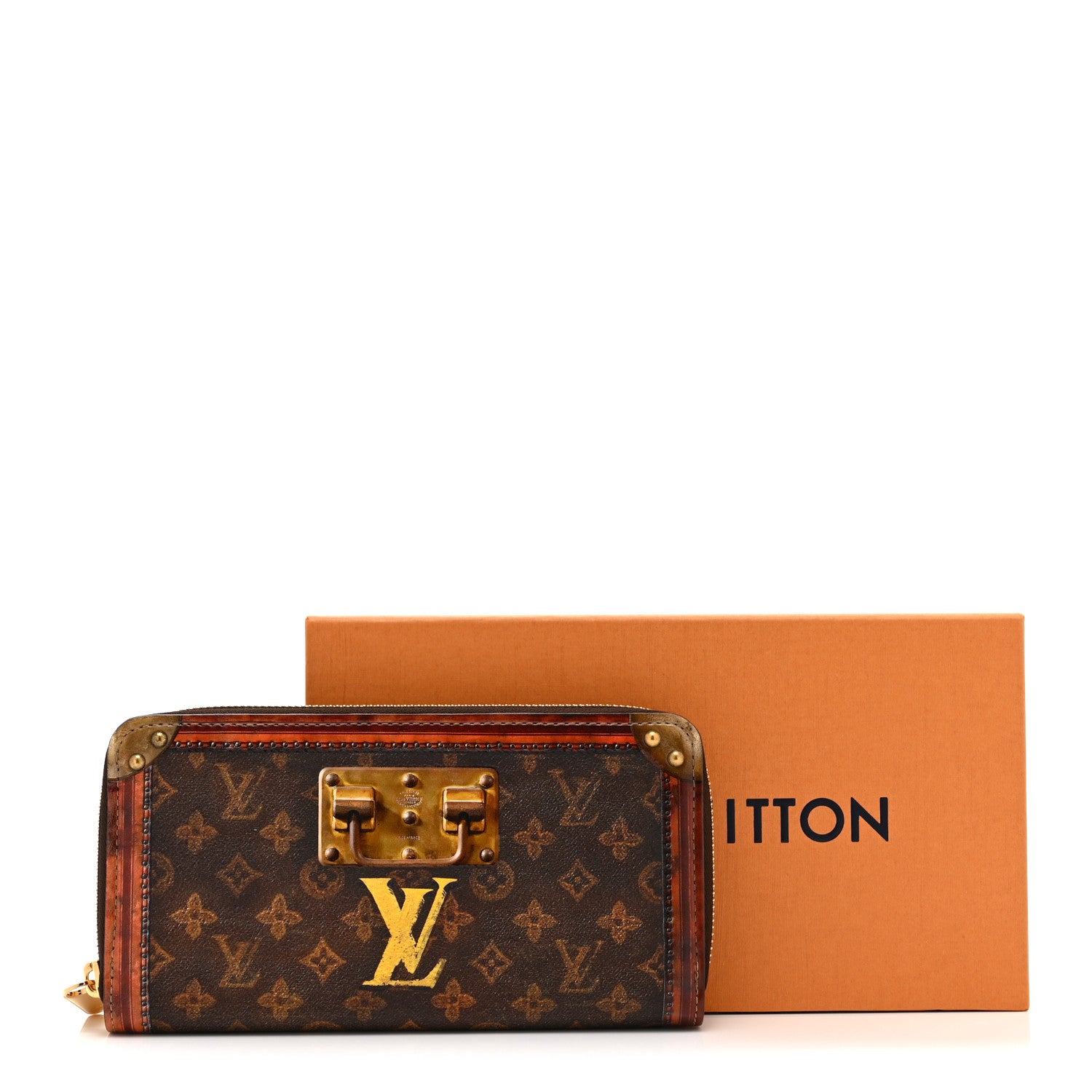 Louis Vuitton Transformed Monogram Time Trunk Zippy Wallet 1924615