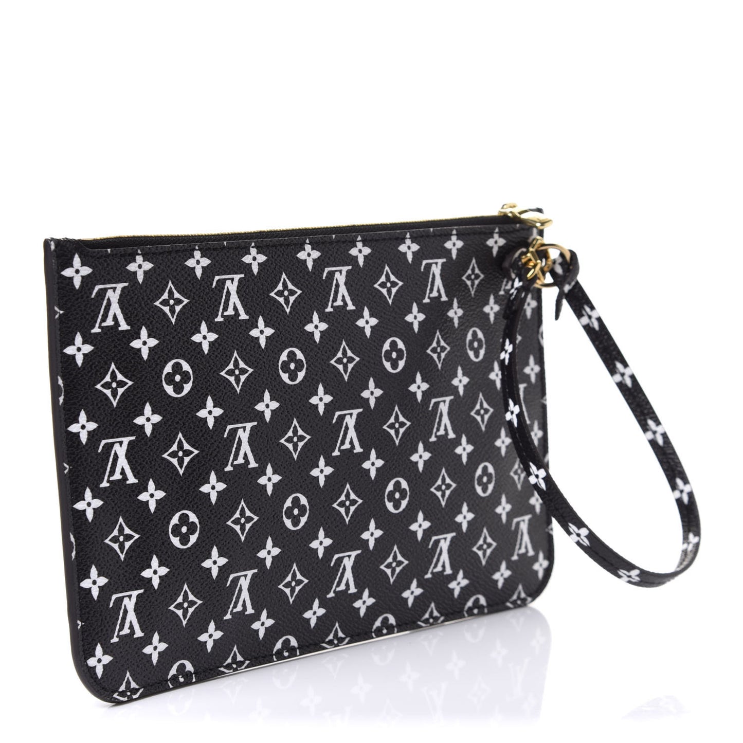 Monogram Giant Jungle Neverfull MM GM Pochette Black