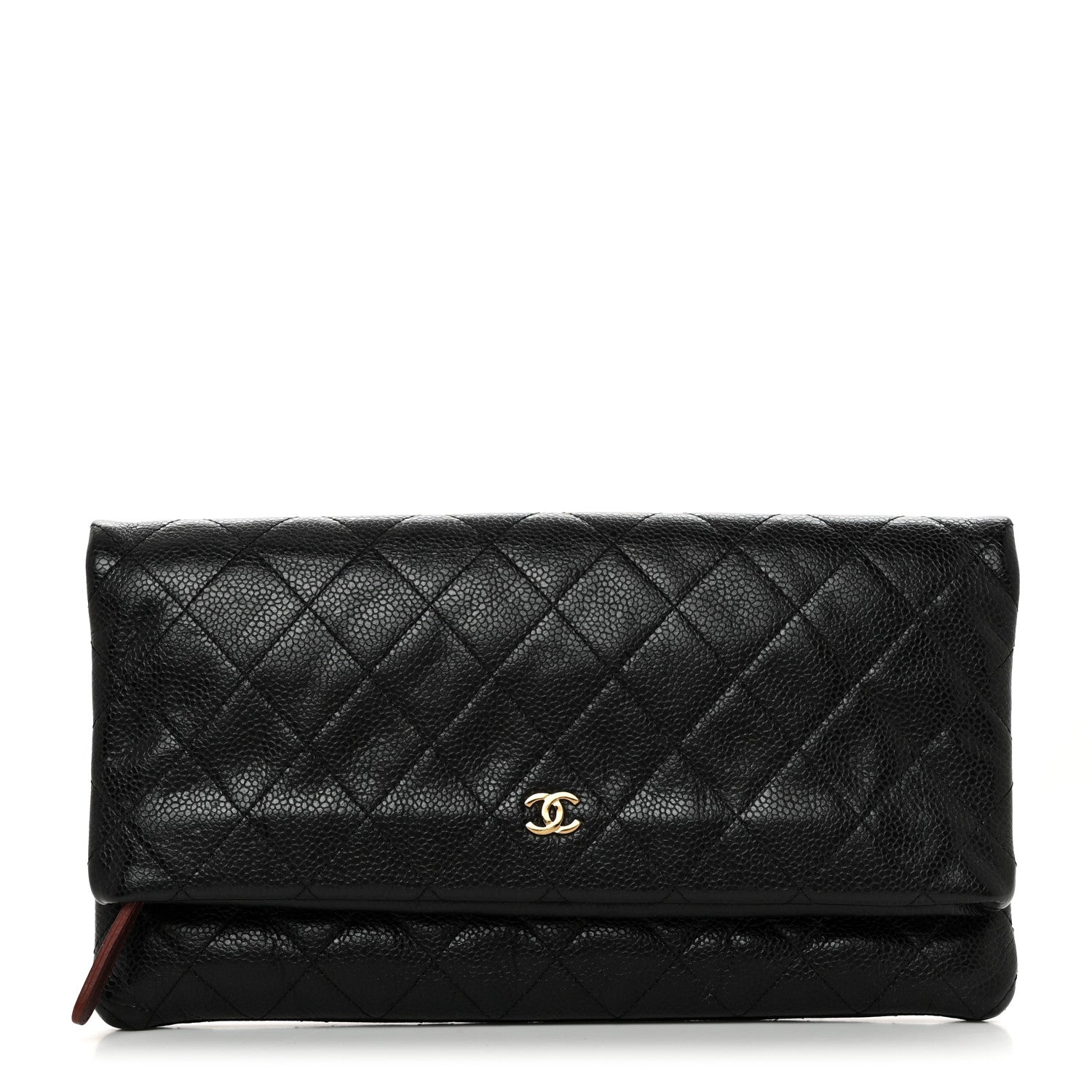 Chanel Caviar Quilted CC Beauty Clutch Black 1 of 10