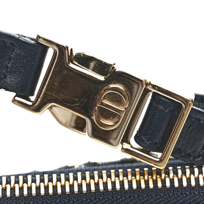 Christian Dior Oblique Medium Diortravel Nomad Pouch Blue 12 of 15