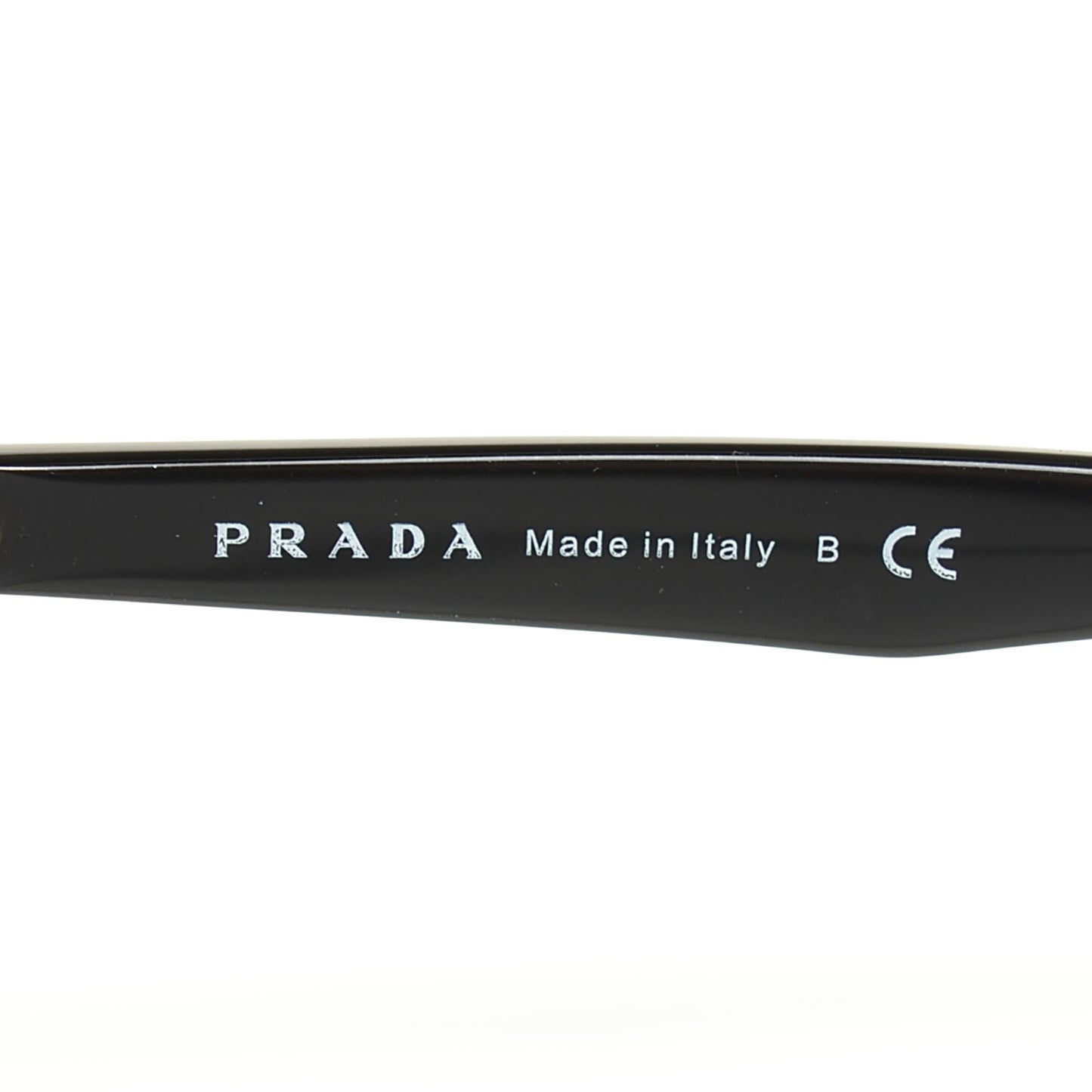 Crystal Cat Eye Sunglasses SPR 04P Black Havana