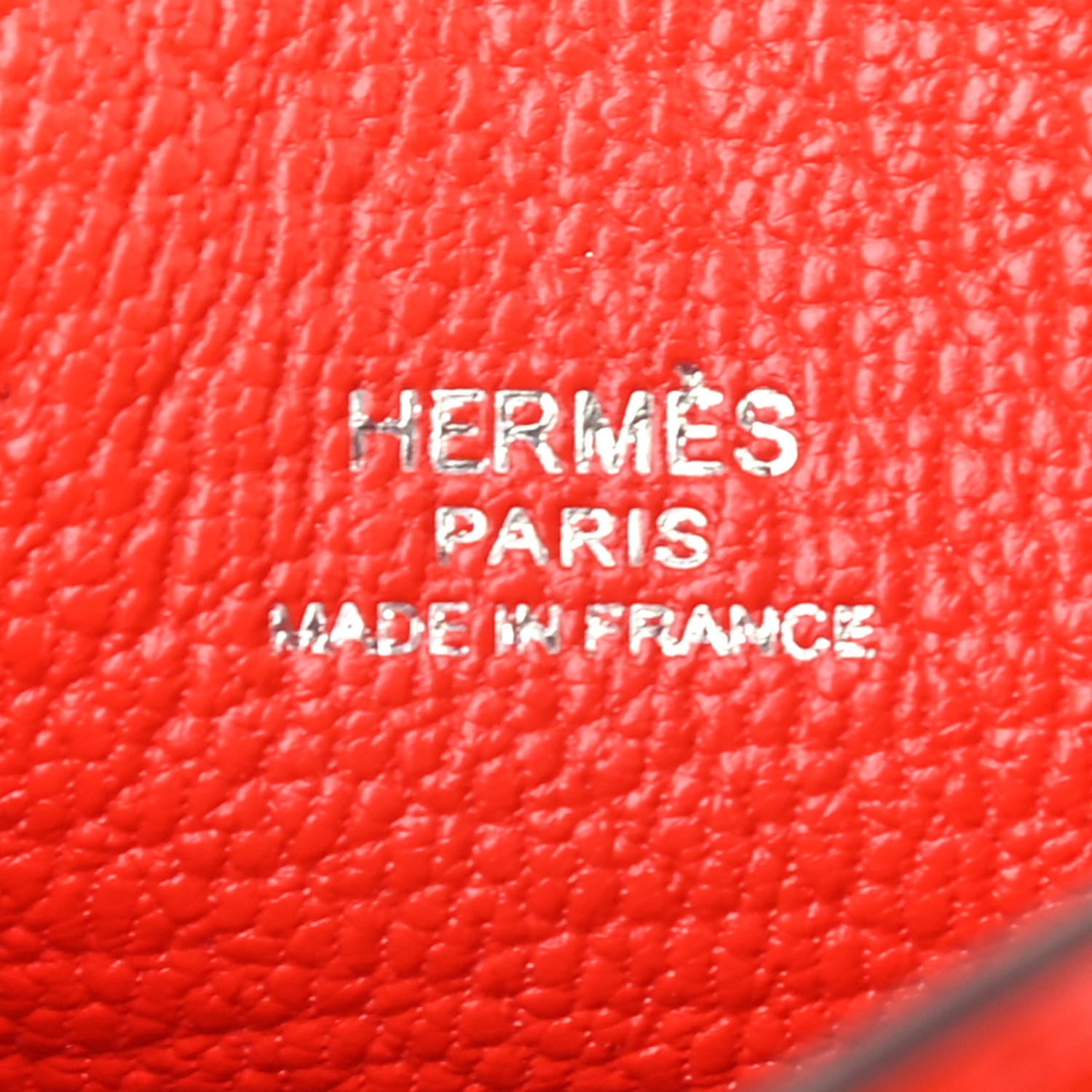 Hermes Tadelakt Chevre Mysore Kelly Quelle Idole Bag Charm Capucine Jaune De Naples Vert Vertigo Zanzibar 4 of 5
