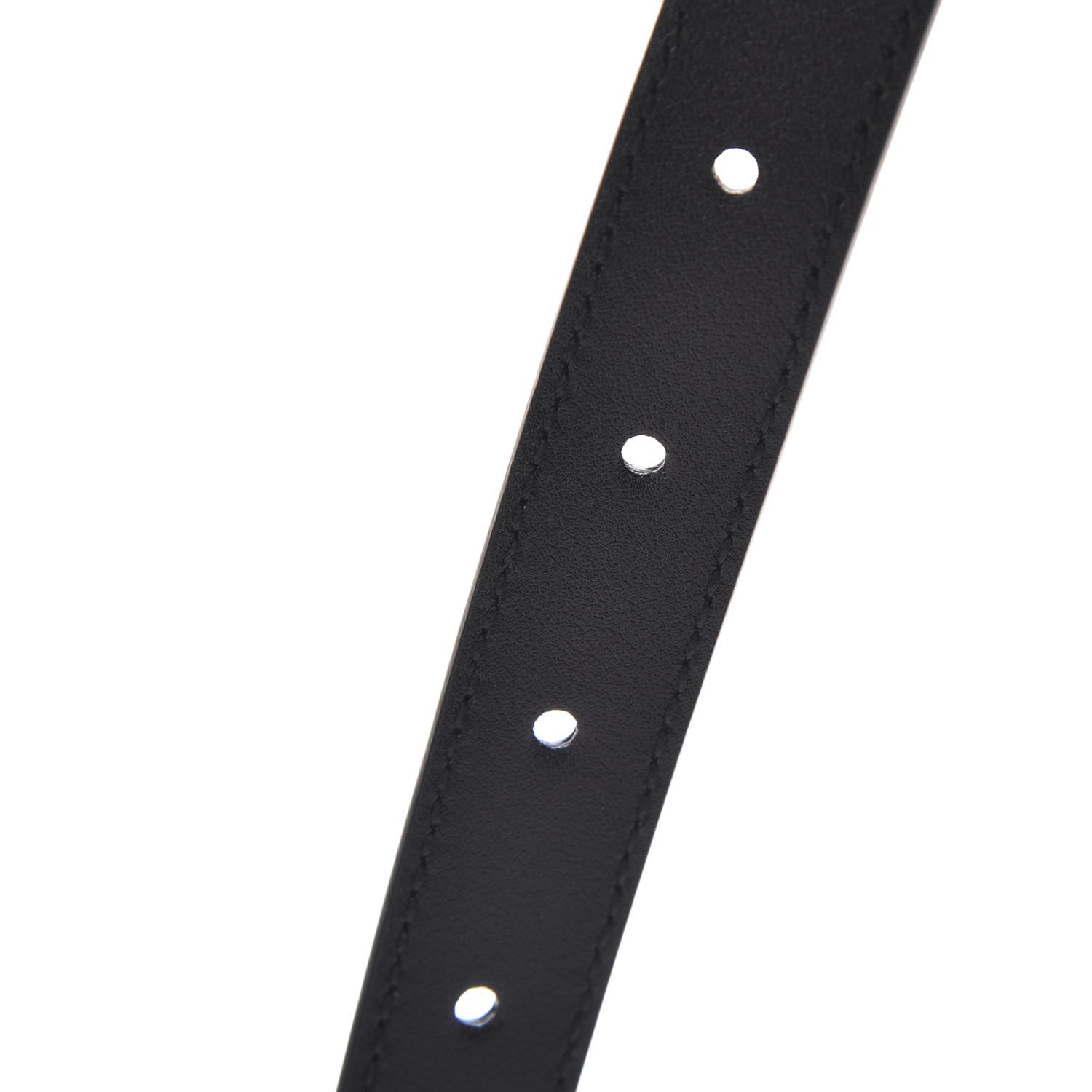 Gucci Calfskin Double G 20mm Belt 80 32 Black 4 of 5