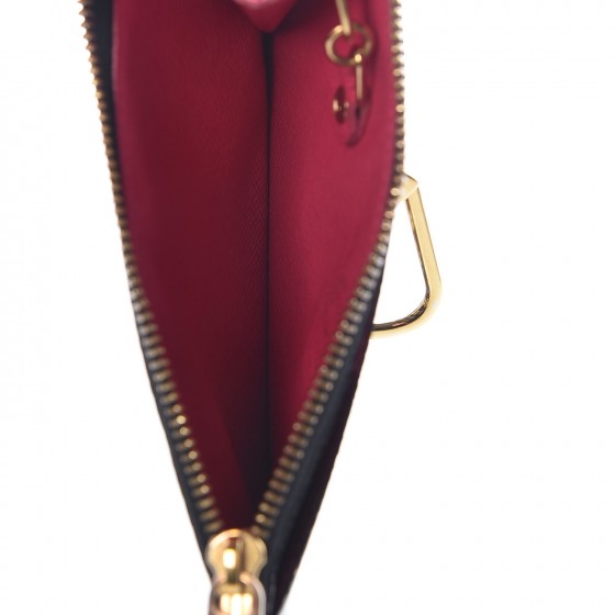 Monogram Multicolor Key Pouch Black Grenade
