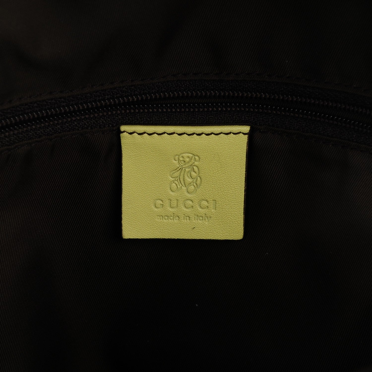 Gucci Microguccissima Children's Backpack Yellow 6 of 7