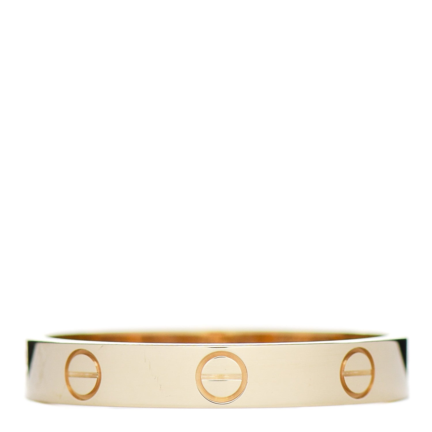 Cartier 18K Yellow Gold 3.5mm LOVE Wedding Band Ring 62 10 3 of 5