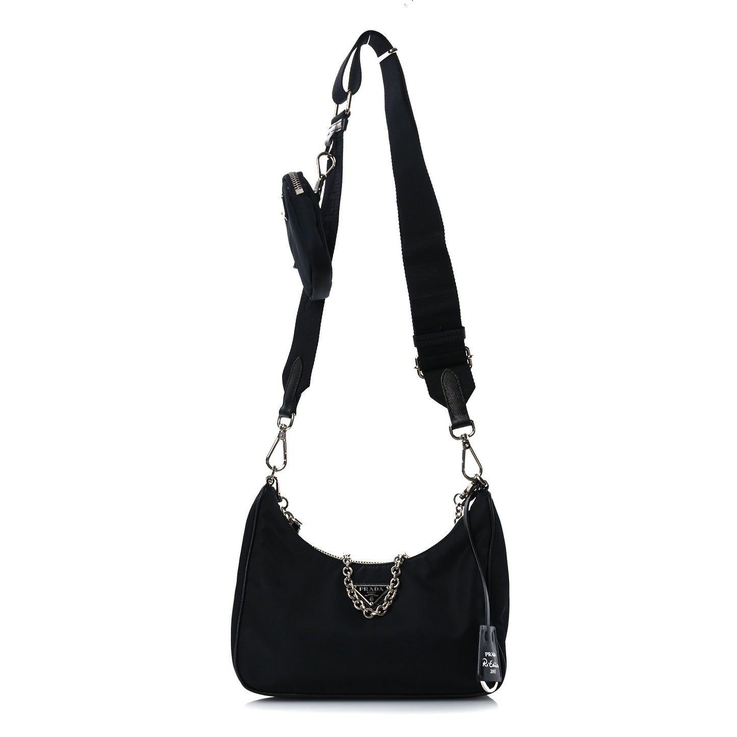 Nylon Re-Edition 2005 Shoulder Bag Black