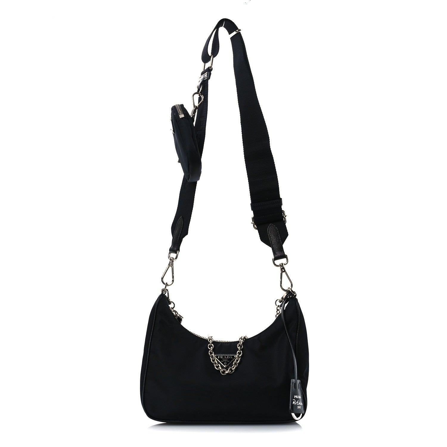Prada Nylon Re-Edition 2005 Shoulder Bag Black 1 of 12