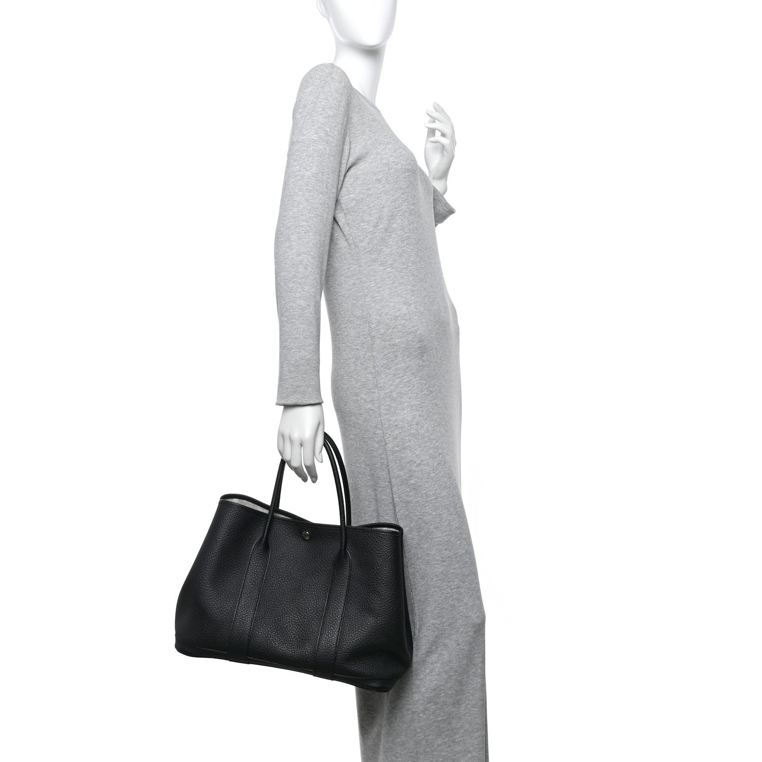Hermes Negonda Garden Party Tote 36 MM Black 2 of 10