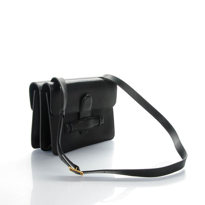 Celine Box Calfskin Medium Symmetrical Bag Black 3 of 8