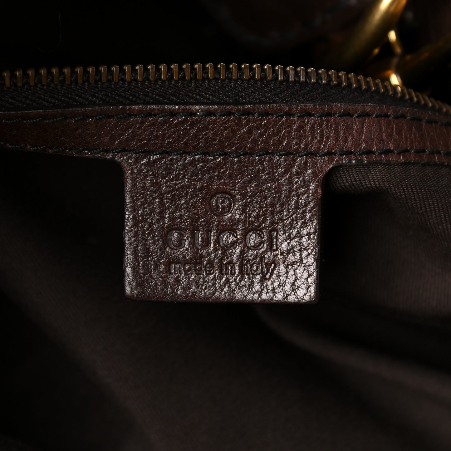 Monogram Large Jockey Hobo Dark Brown