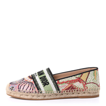 Christian Dior Embroidered Dior In Lights Granville Espadrille 38 Multicolor 1 of 10