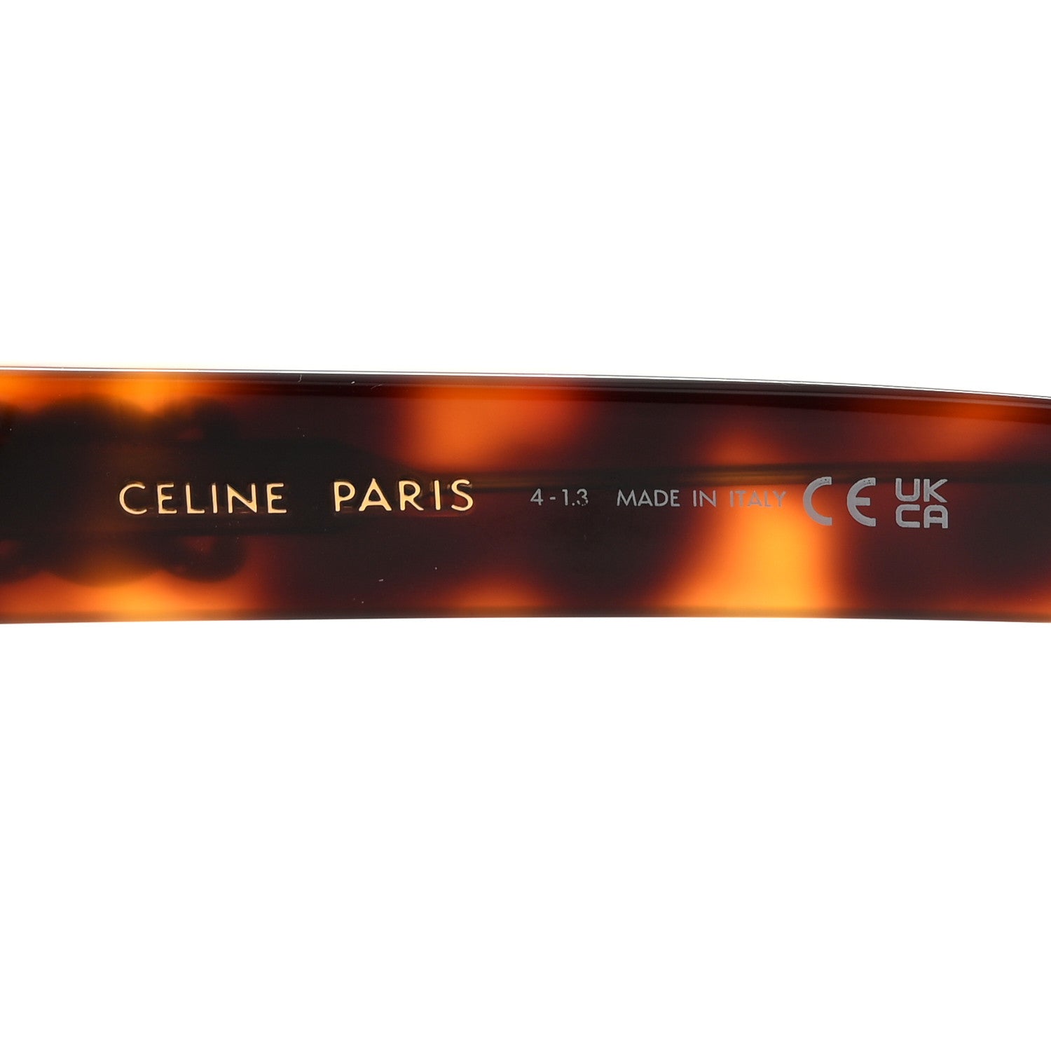 Celine Acetate Triomphe 01 Sunglasses CL 40194U Tortoise 6 of 7