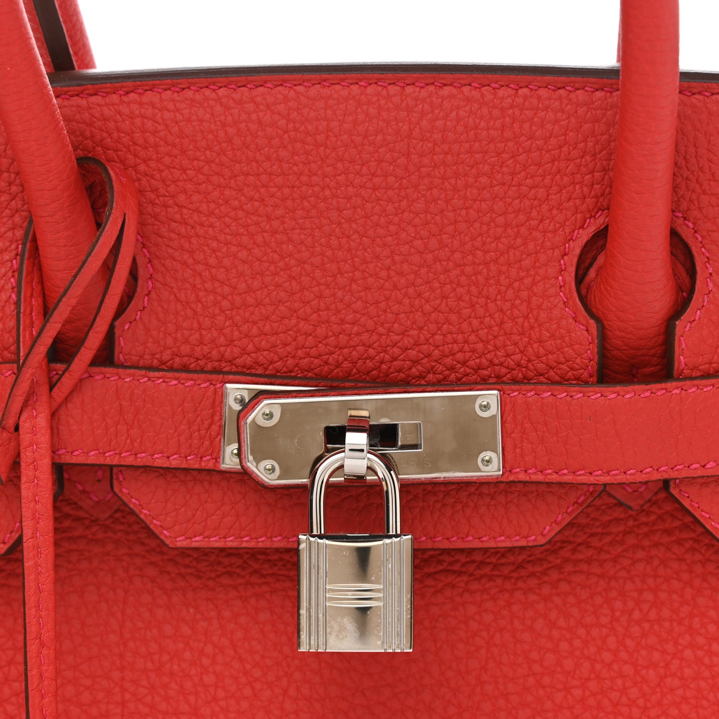 Togo Birkin 30 Rouge Casaque