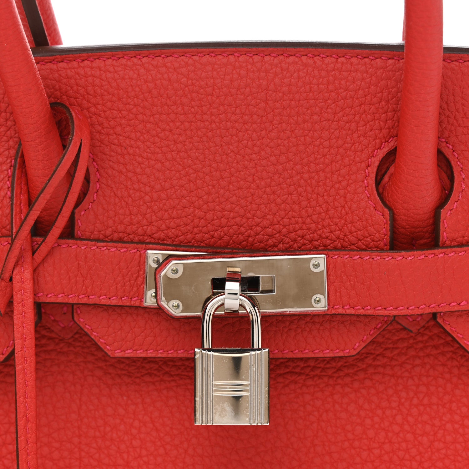 Hermes Togo Birkin 30 Rouge Casaque 8 of 12