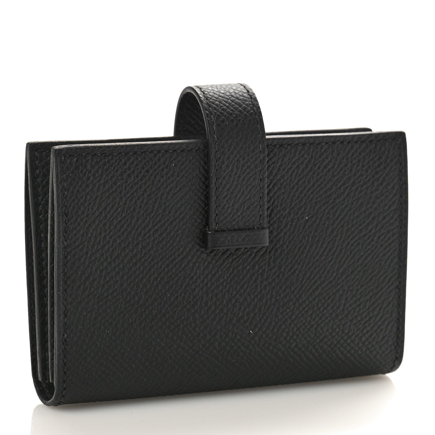 Epsom Monochrome Bearn Card Holder Wallet Black