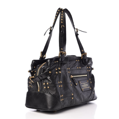 Louis Vuitton Lambskin Riveting Black 3 of 19