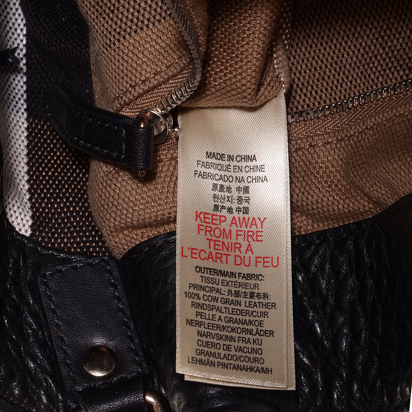 Leather Small Maidstone Satchel Black