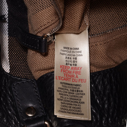 Burberry Leather Small Maidstone Satchel Black 12 of 12