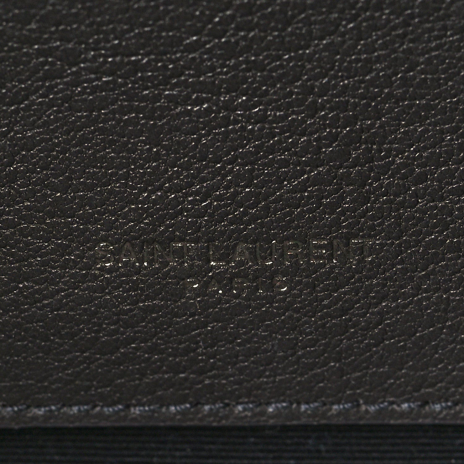 Saint Laurent Sheepskin Matelasse Chevron Monogram Medium College Bag Asphalt 6 of 9