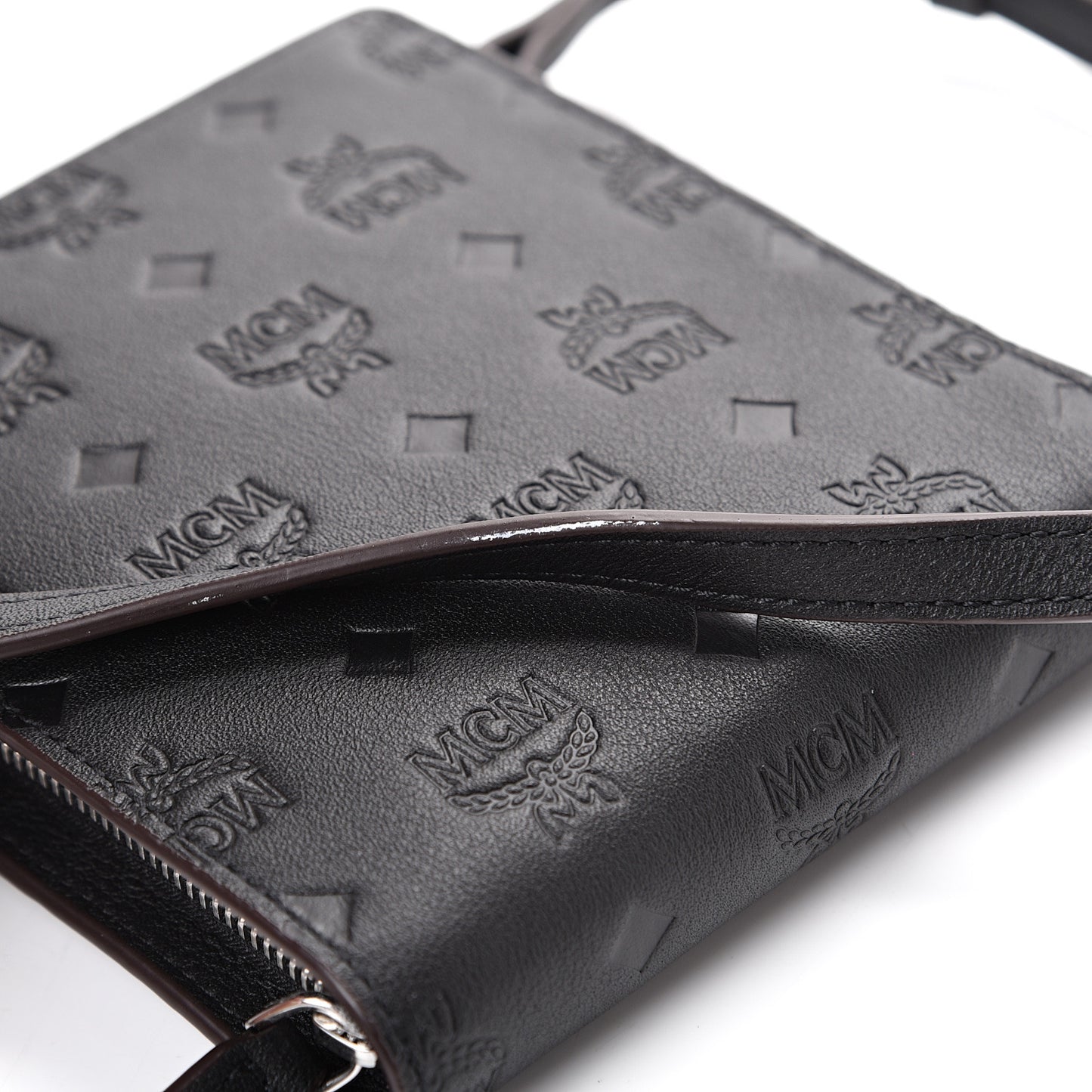 Calfskin Ottomar Monogram Multi-Function Lanyard Black