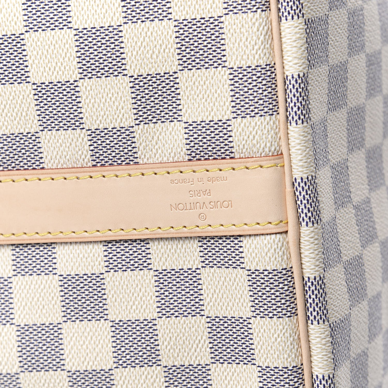 Louis Vuitton Damier Azur Keepall Bandouliere 55 11 of 11