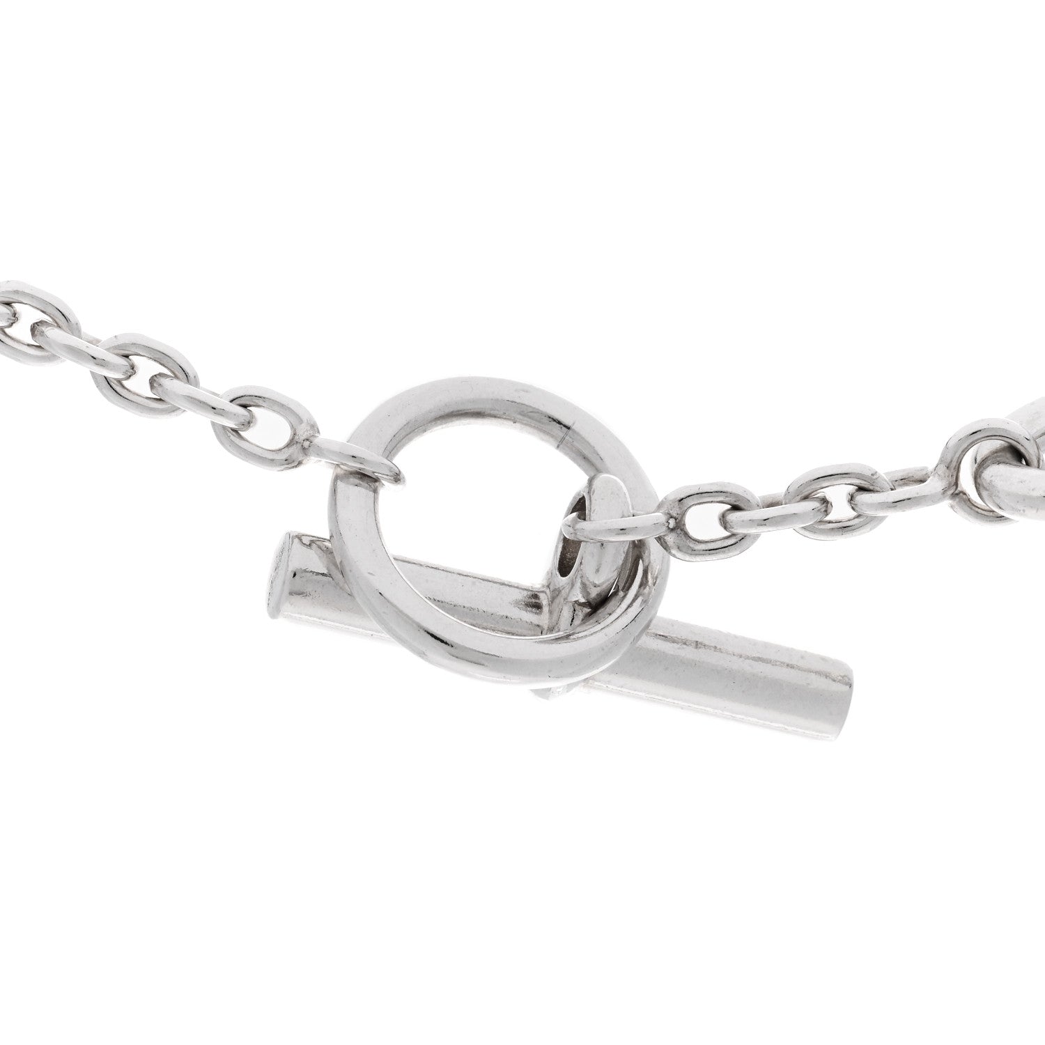 Hermes Sterling Silver Farandole Necklace 120 5 of 6