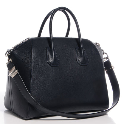 Givenchy Sugar Goatskin Medium Antigona Navy 3 of 11