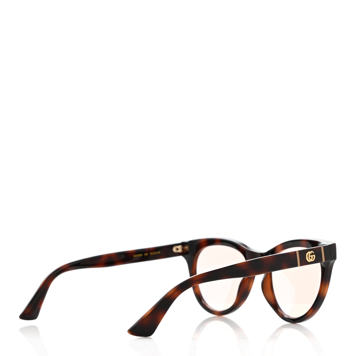 Gucci Round Sunglasses GG0763S Tortoise Pink 3 of 8