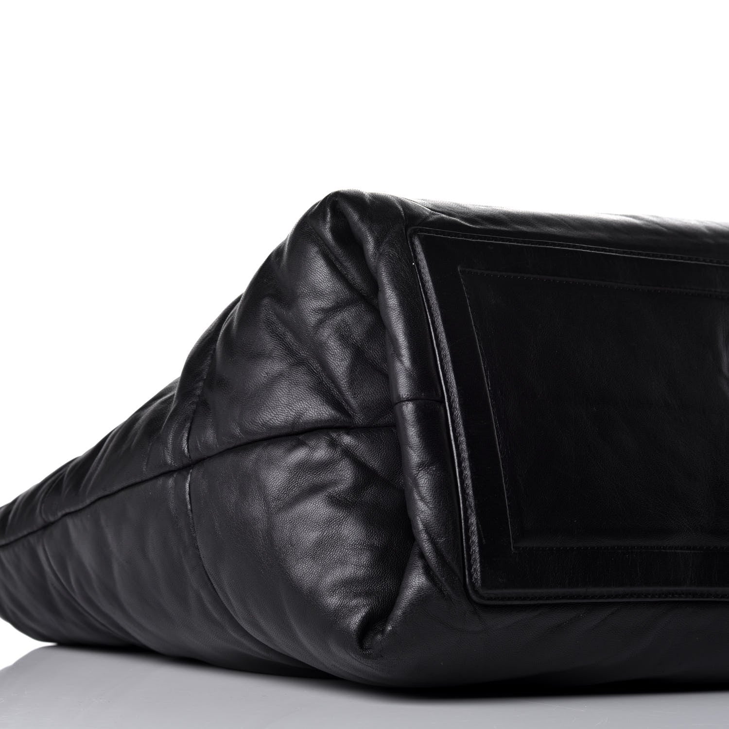 Chanel Lambskin Quilted Large Coco Cocoon Reversible Tote Black 7 of 8