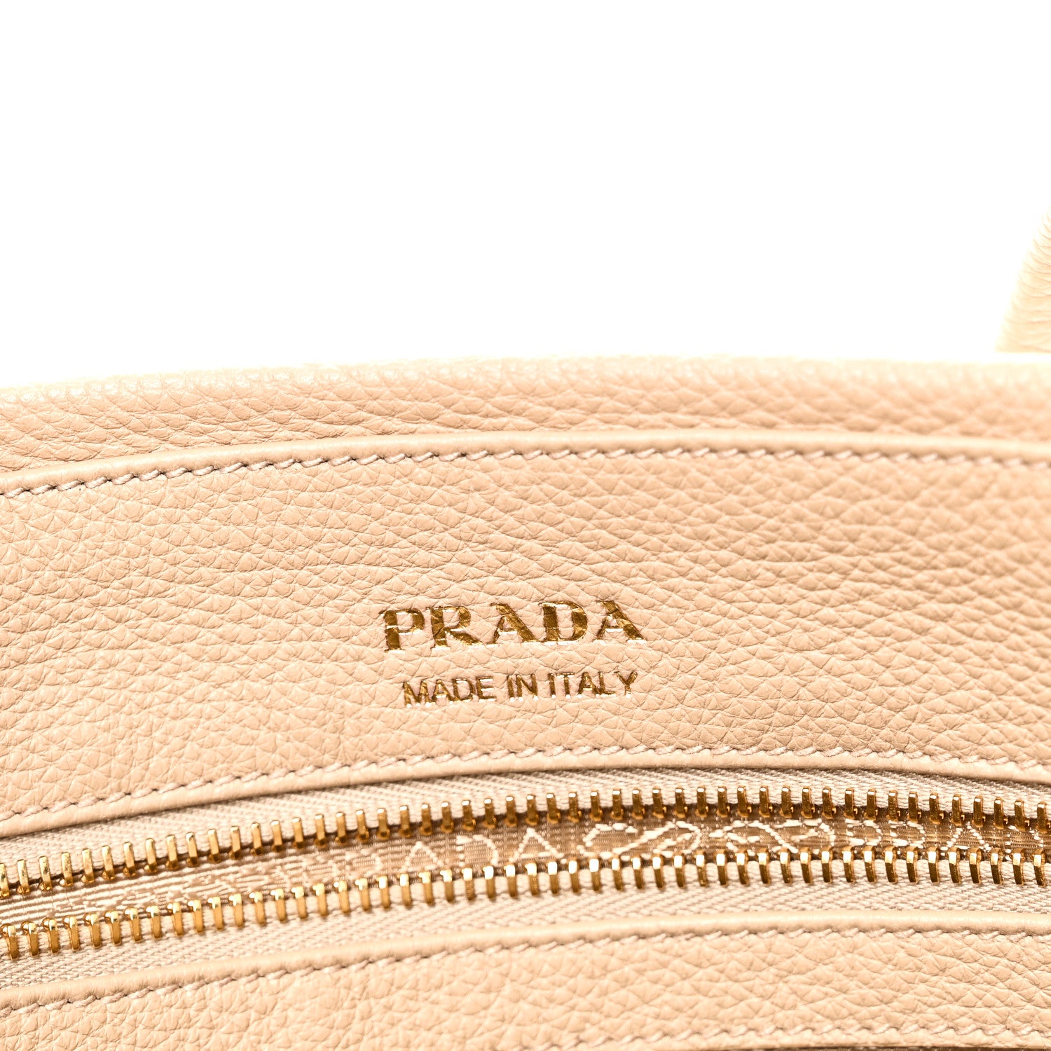Prada Vitello Daino Soft Large Tote Bag Sabbia 6 of 9
