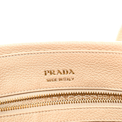 Prada Vitello Daino Soft Large Tote Bag Sabbia 6 of 9