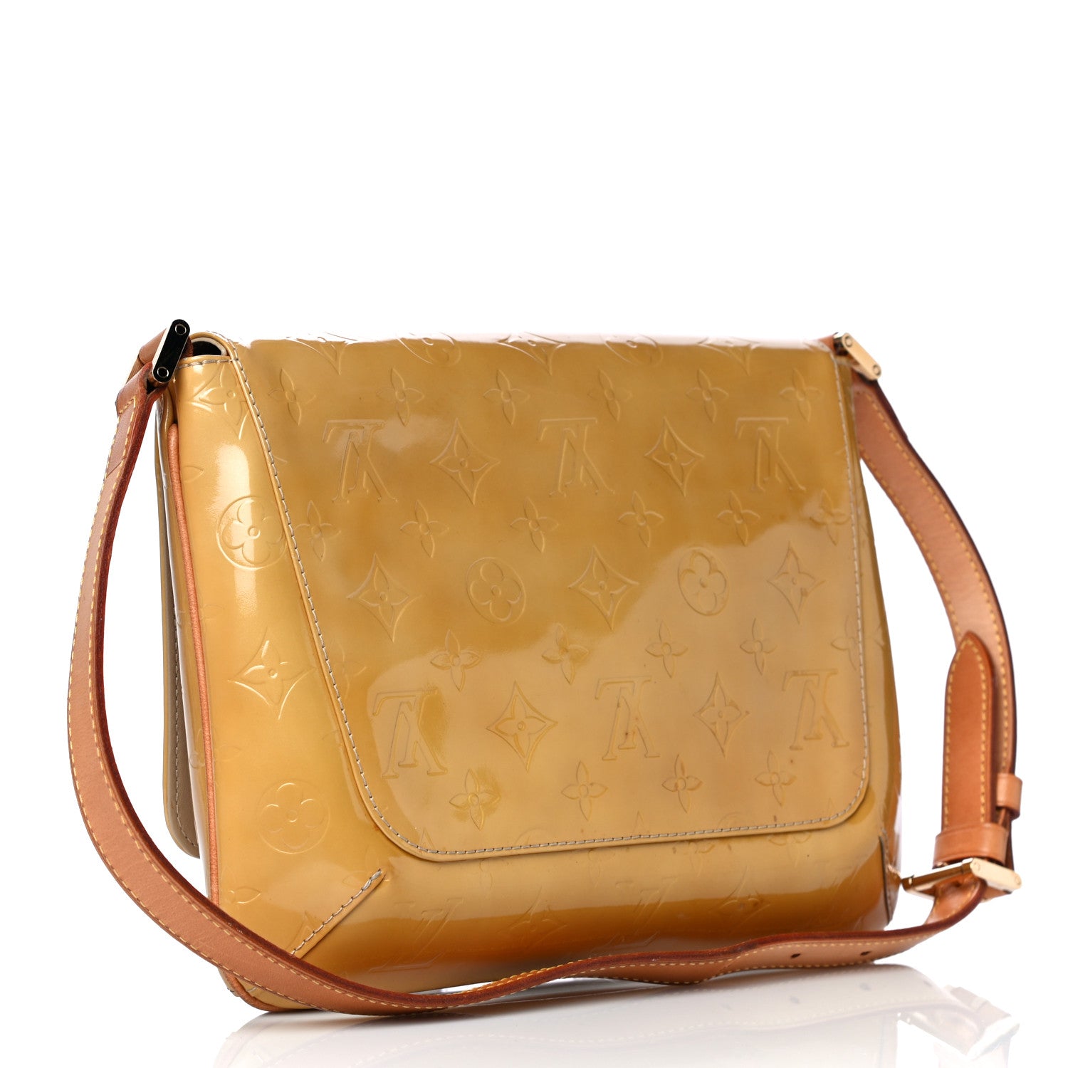 Louis Vuitton Vernis Thompson Street Blanc Corail 1 of 15