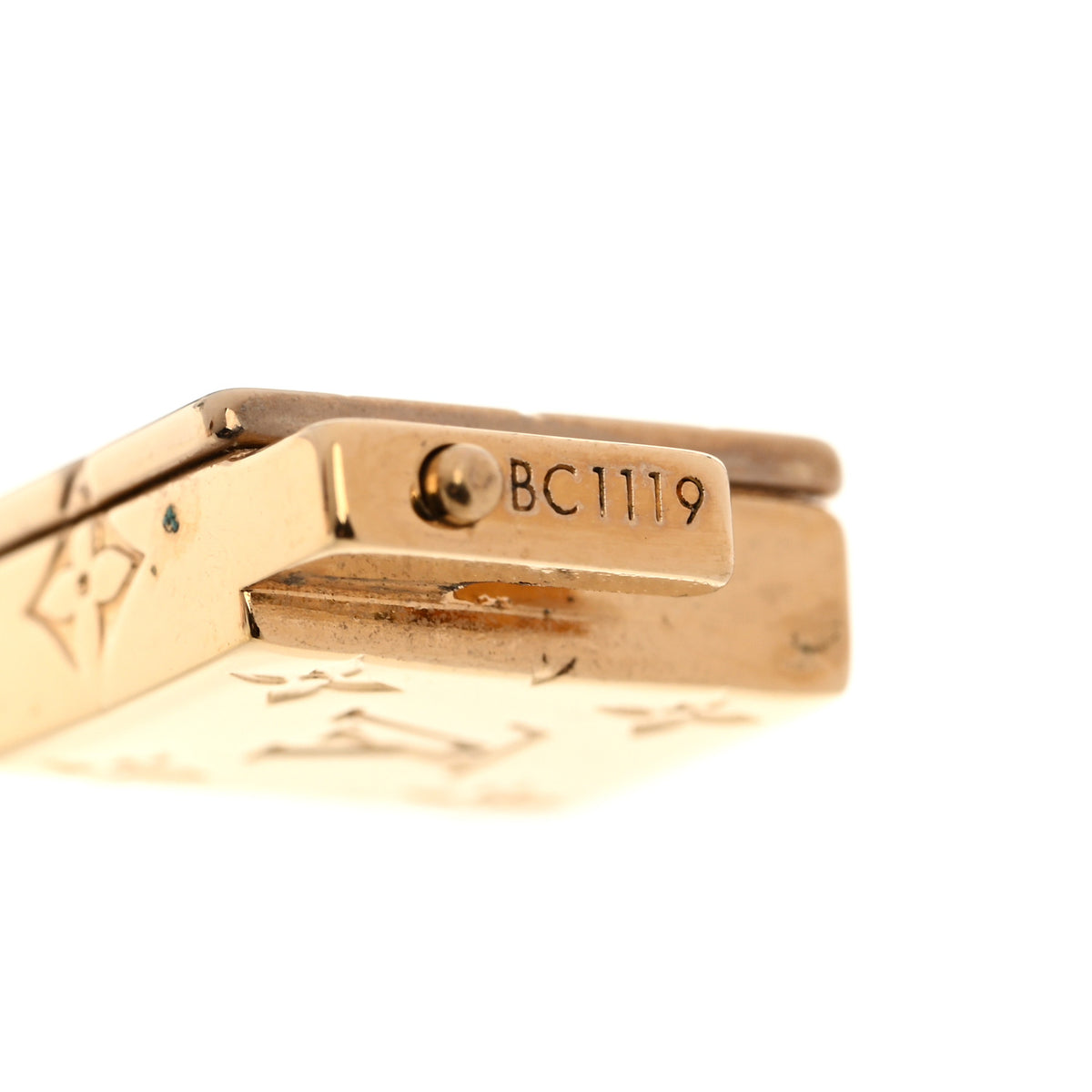 Louis Vuitton Monogram LV Circle Reversible Bracelet 17 Black 5 of 6