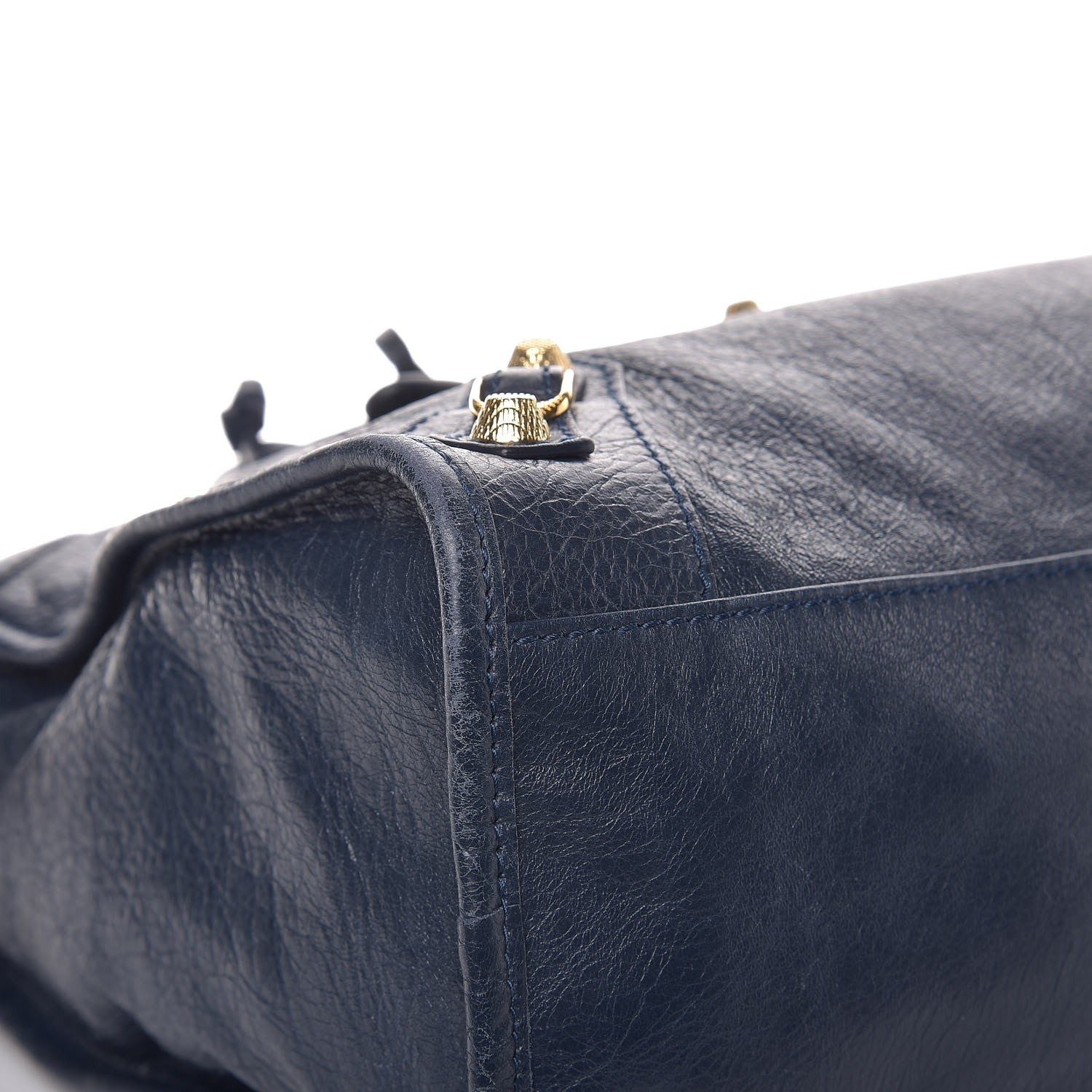 Balenciaga Agneau Giant 12 Gold Hardware City Bleu Obscur 8 of 11
