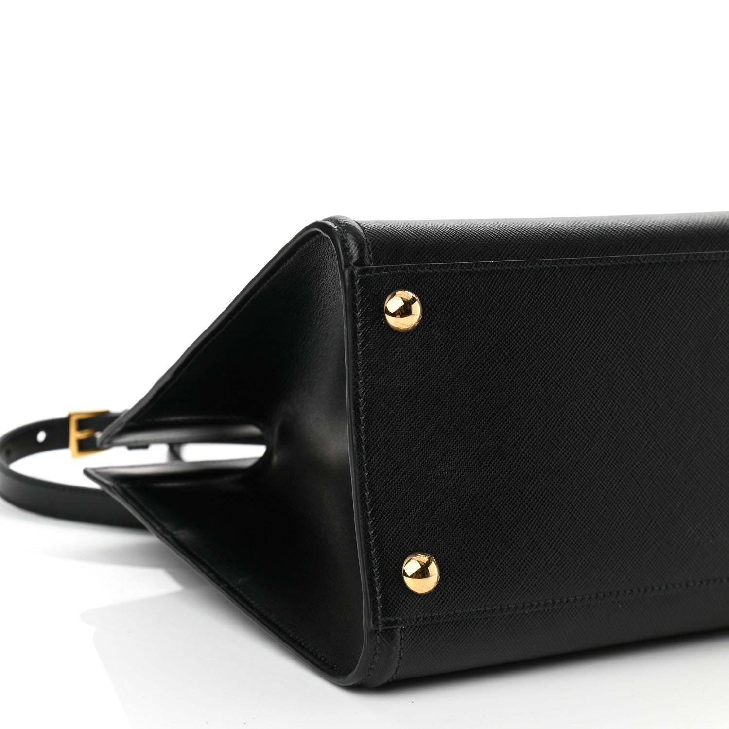 Prada Saffiano Soft Calfskin Tote Black 8 of 9