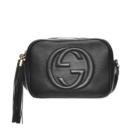 Gucci Pebbled Calfskin Small Soho Disco Bag Black 1 of 7