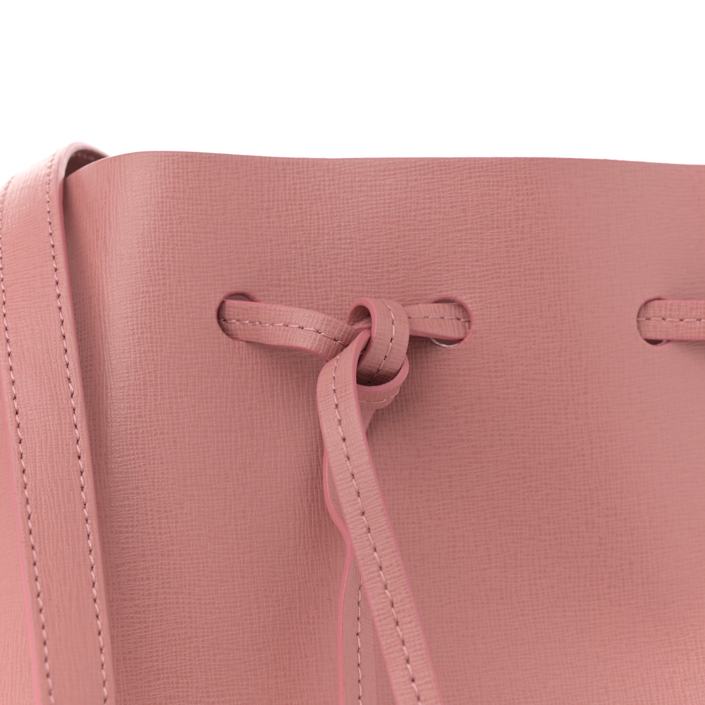 Saffiano Mini Bucket Bag Confetto
