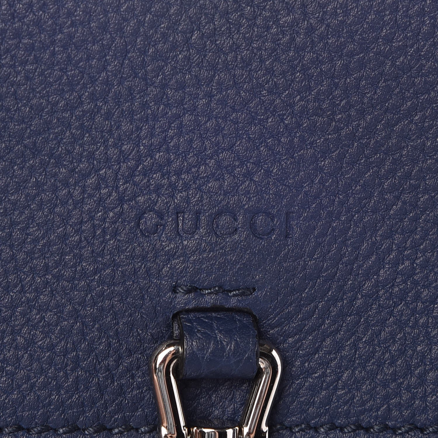Gucci Grand Prix Calfskin Jackie Convertible Shoulder Bag Blue Marine 6 of 10